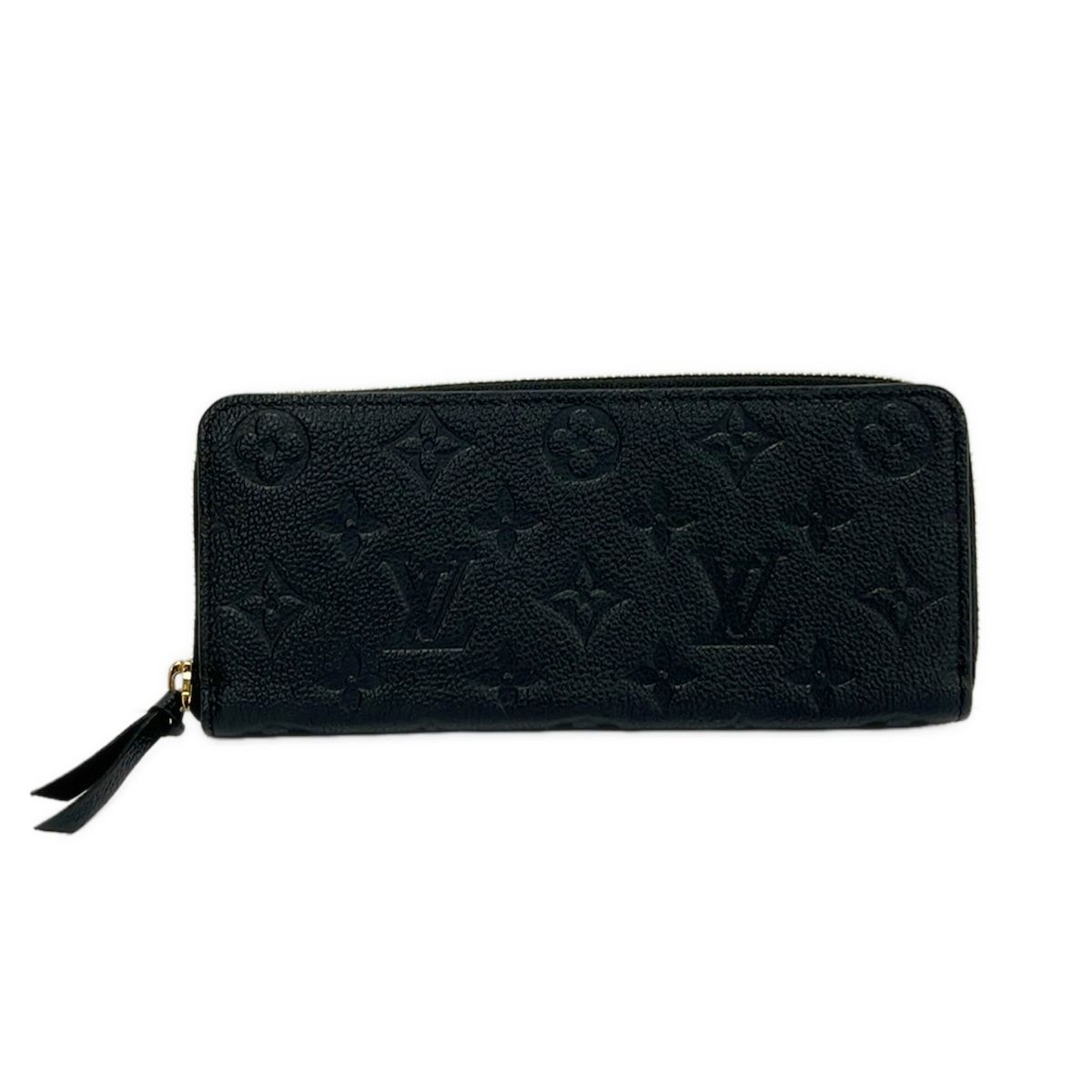 LOUIS VUITTON(ルイヴィトン) 長財布 モノグラム・アンプラント ポルトフォイユクレマンス M60171 ノワール レザー