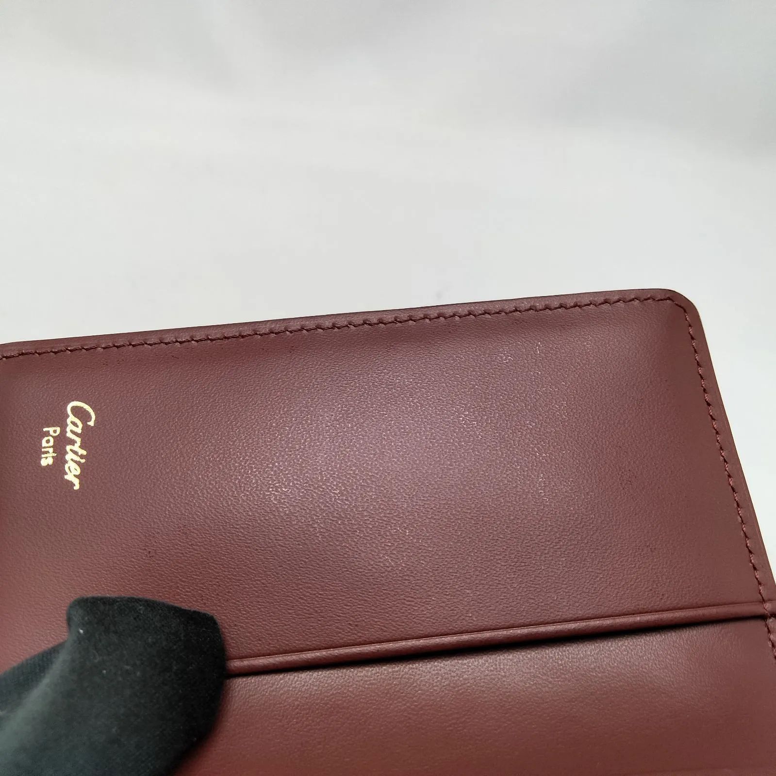 ✨️Cartier✨️カルティエ マストライン レザー キーケース ボルドー