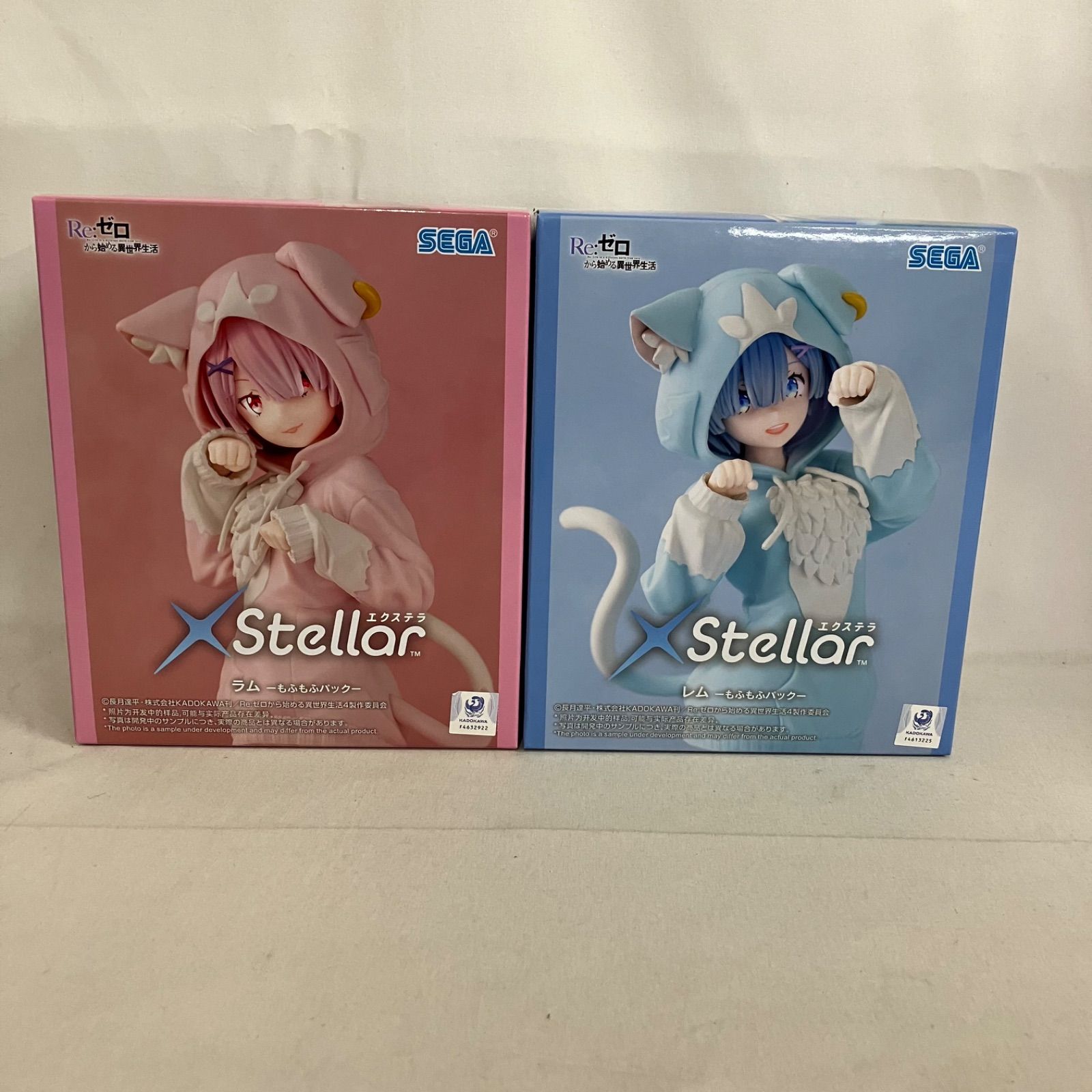 未開封 Re:ゼロから始める異世界生活 XStellar レム ラム もふもふ
