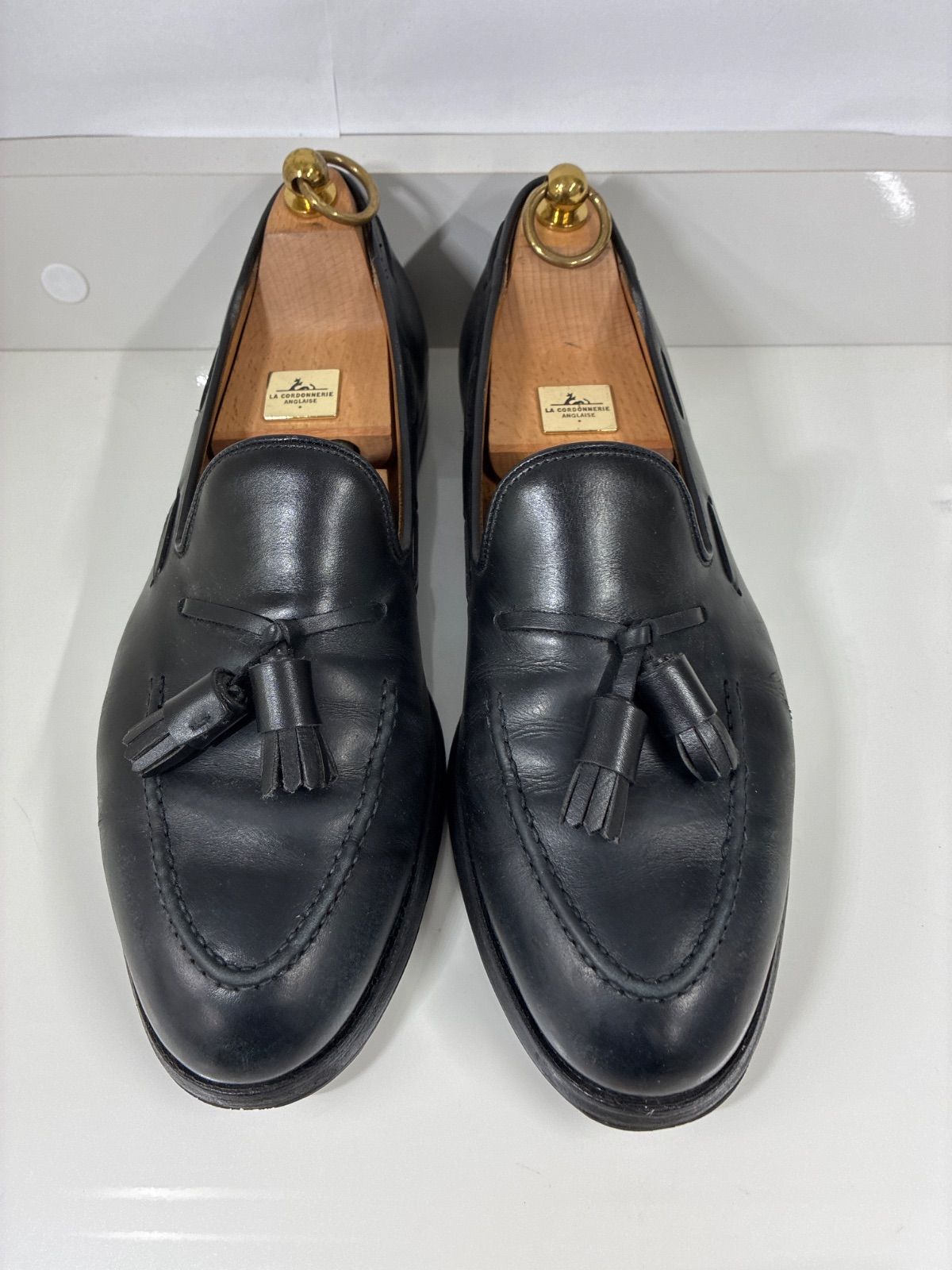 CROCKETT&JONES CAVENDISH 3 タッセルローファー ブラック