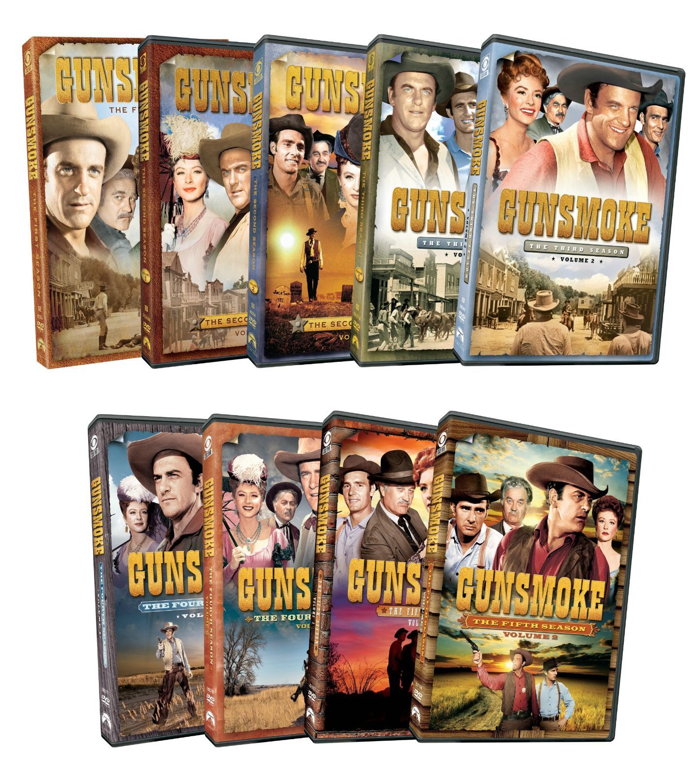 Gunsmoke: Five Season Pack [DVD]
