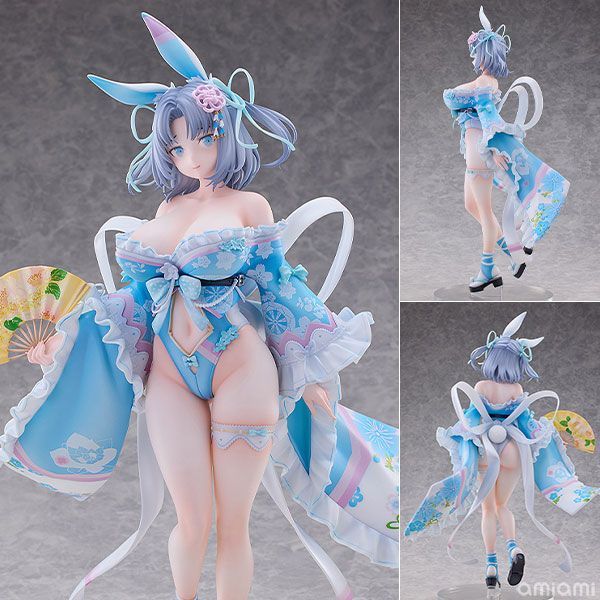 フリーイング[FREEing] 閃乱カグラ雪泉 和風バニー Ver. 1/4スケール プラスチック製 塗装済みフィギュア