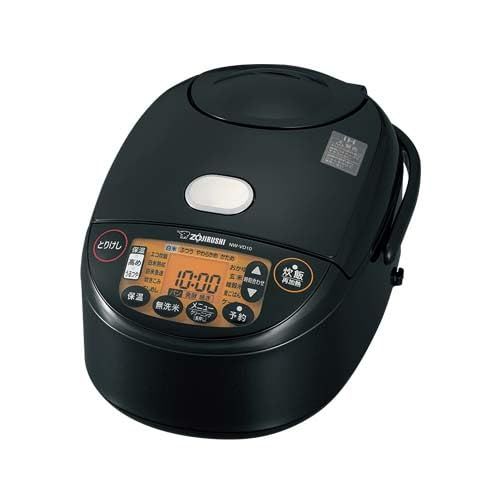 ZOJIRUSHI 象印 IH炊飯ジャー (5.5合炊き) 極め炊き ブラック NW-VD10-BAJu