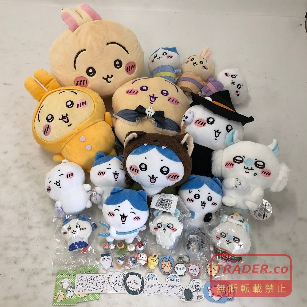 02w25428 ちいかわ ぬいぐるみ・グッズ まとめ売り 約20点以上 ちい