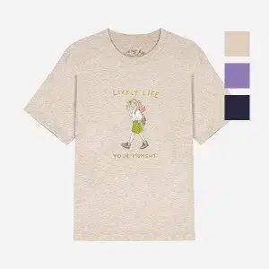 グラフィック 半袖 Tシャツ ベージュ(イ・ジヒョン)