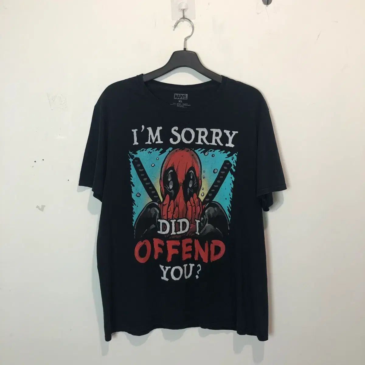 MARVEL(マーベル) デッドプール 半袖 Tシャツ XL