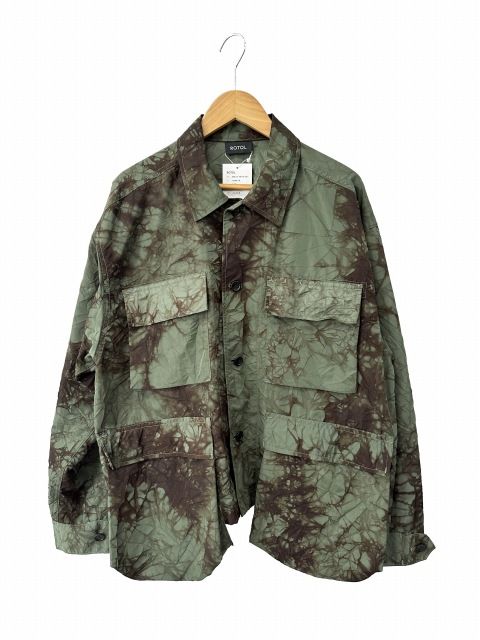 ROTOL ロトル 25AW MARBLE DYE SHORT BDU JACKET マーブルダイ ショート ジャケット R25AWNY11M 2 マルチカラー ブランド古着ベクトル 中古■260609