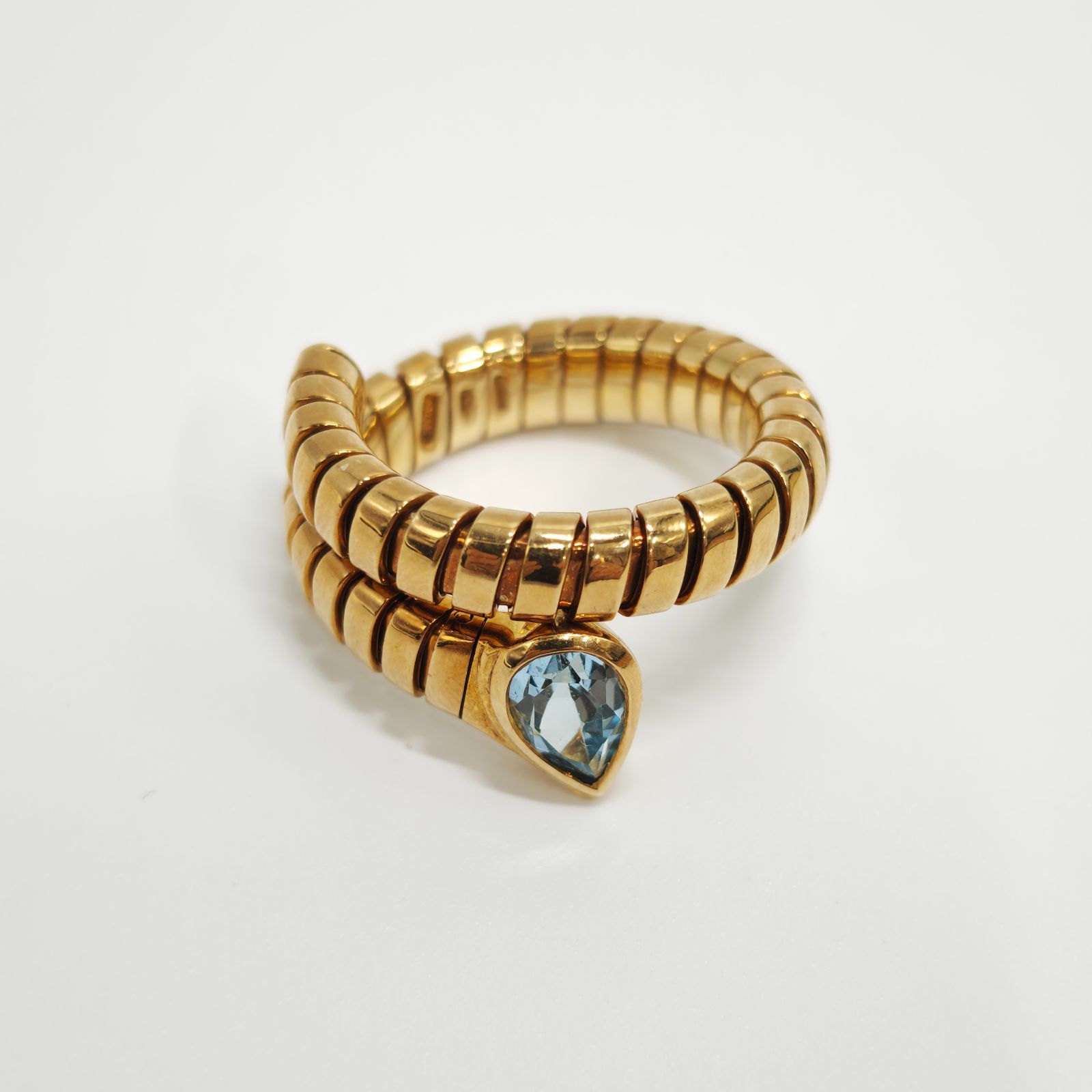 【中古】BVLGARI トゥボガス ブルートパーズ 13号