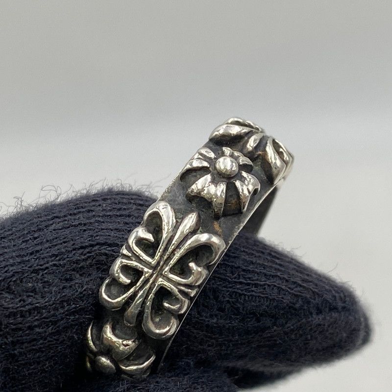 現状渡し品】 A&G エーアンドジー 925 CROSS MOTIF RING クロス