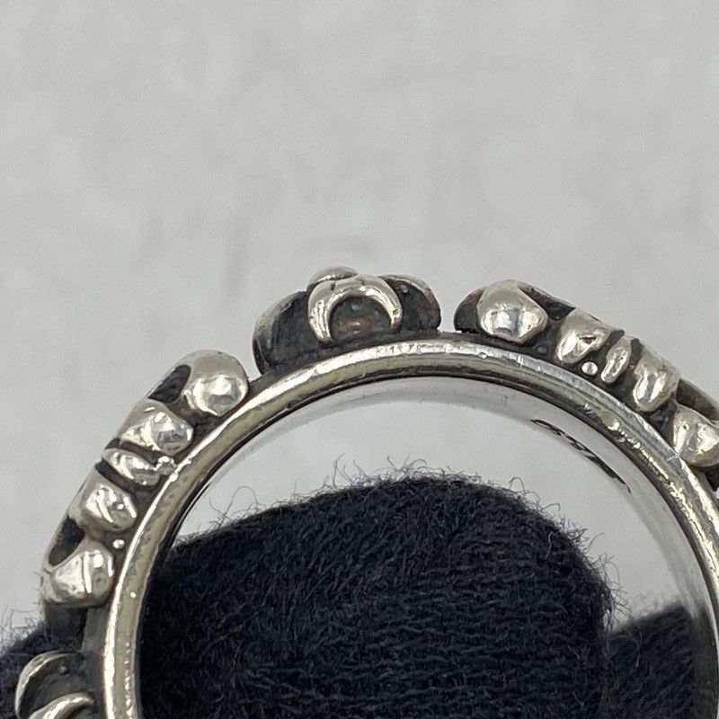 現状渡し品】 A&G エーアンドジー 925 CROSS MOTIF RING クロス