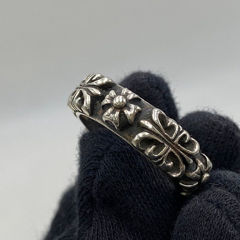 現状渡し品】 A&G エーアンドジー 925 CROSS MOTIF RING クロス