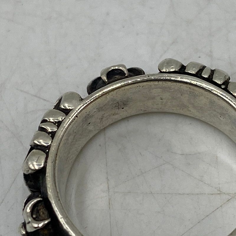 現状渡し品】 A&G エーアンドジー 925 CROSS MOTIF RING クロス