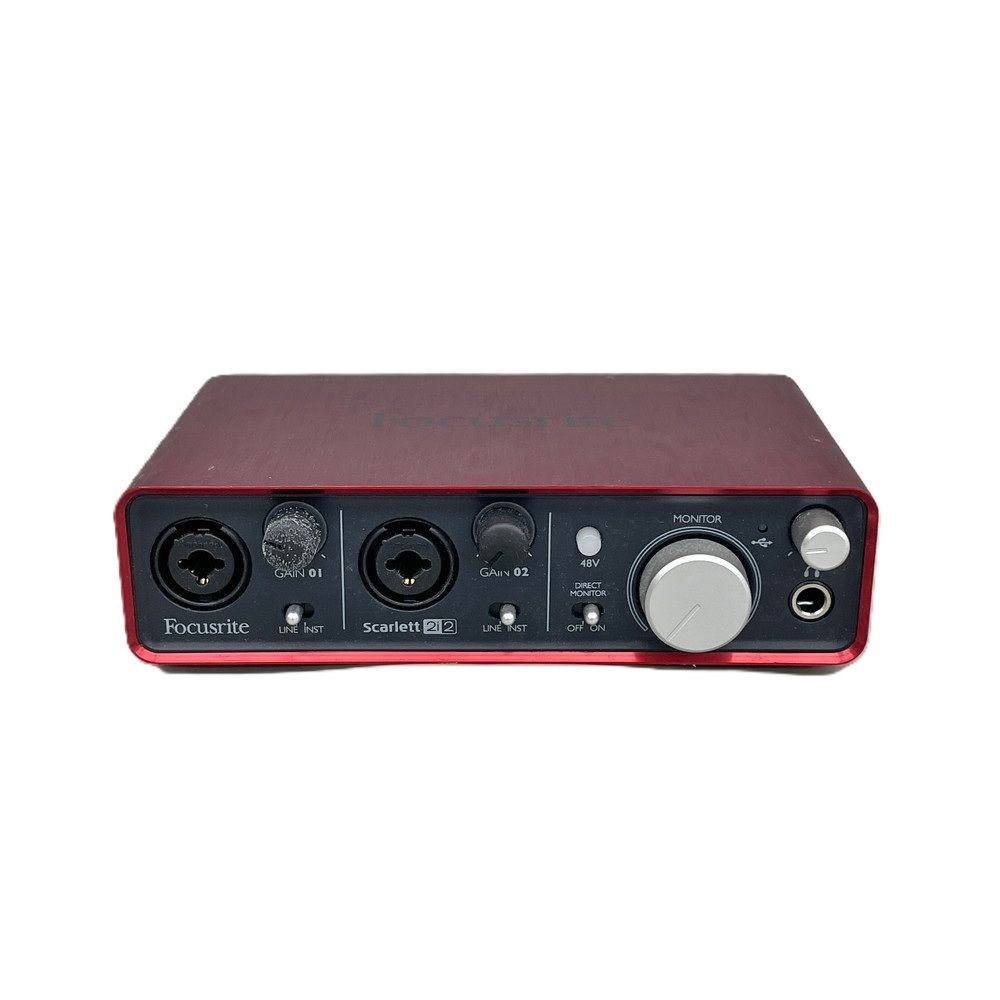 オーディオインターフェース Focusrite Scarlett 2i2 7,492円