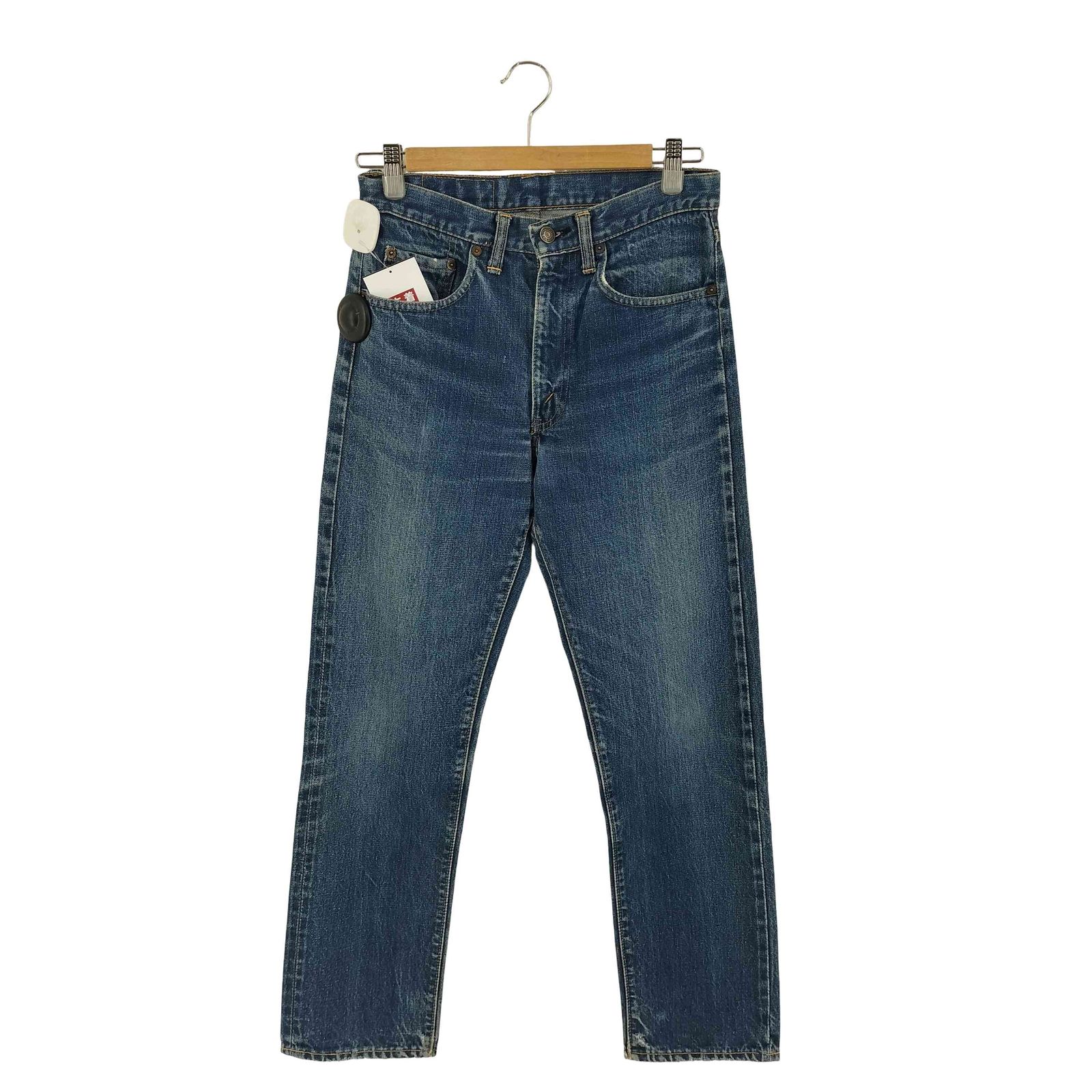 リーバイス Levis 70-80s 5刻印 bigE 42TALONジップ 赤耳 505 505 デニムパンツ メンズ 表記無