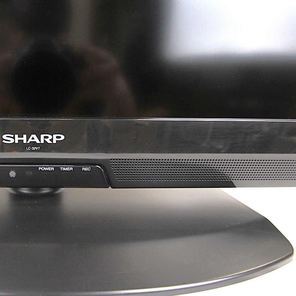 液晶TV32型 SHARP AQUOS LC-32V7-B（ブラック） - メルカリ
