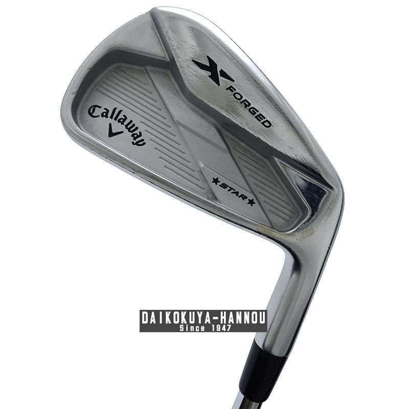 キャロウェイ アイアン X FORGED STAR 6本セット(#5～Pw) - メルカリ
