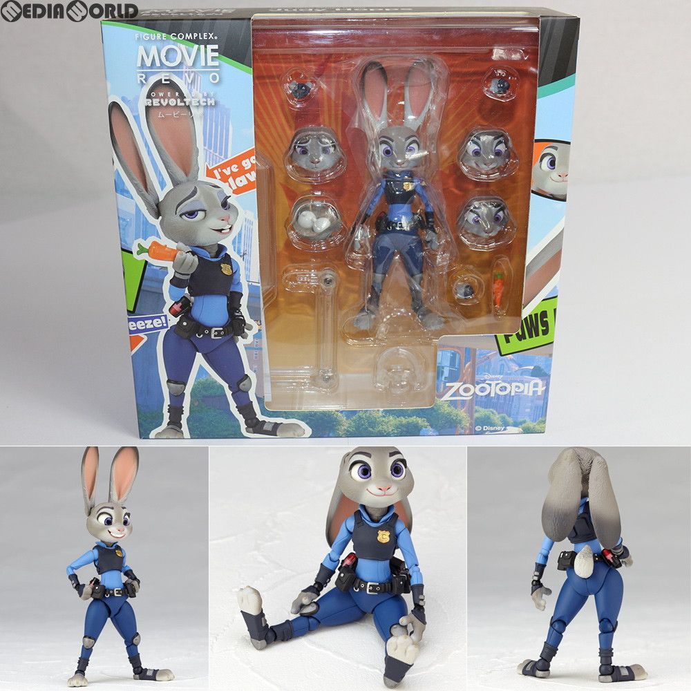 フィギュアコンプレックス MOVIE REVO Series No.008 Judy Hopps(ジュディ・ホップス) ズートピア 完成品 可動フィギュア 海洋堂