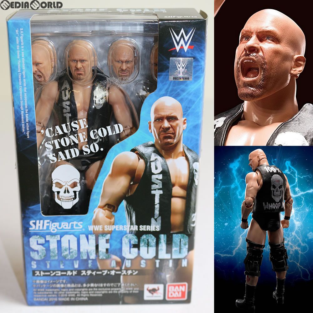 S.H.Figuarts(フィギュアーツ) Stone Cold Steve Austin(ストーン・コールド・スティーブ・オースチン) WWE 完成品 可動フィギュア バンダイ