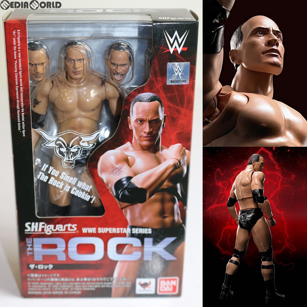 S.H.Figuarts(フィギュアーツ) The Rock(ザ・ロック) WWE 完成品 可動フィギュア バンダイ