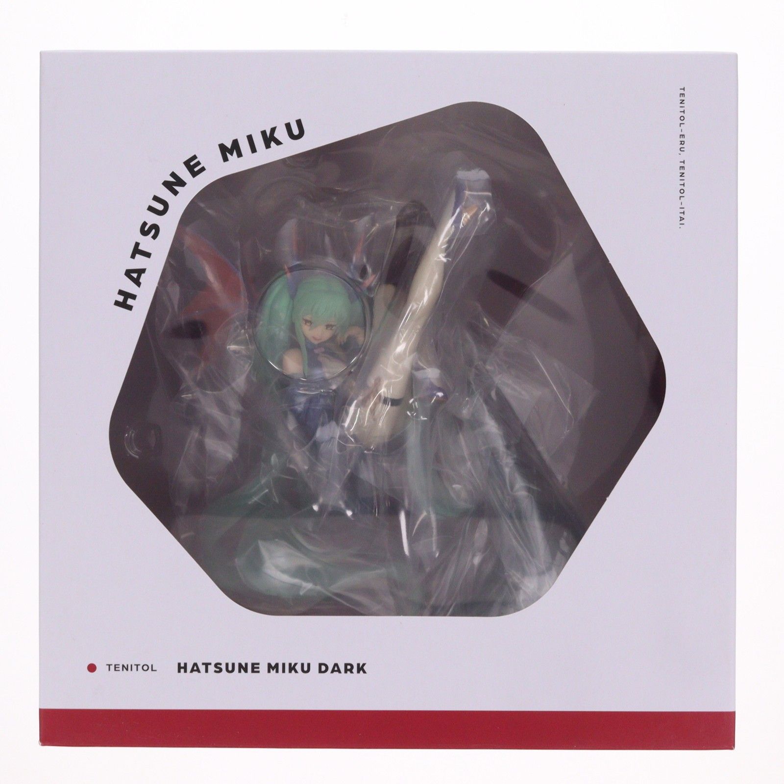 TENITOL 初音ミク Dark キャラクター・ボーカル・シリーズ01 初音ミク 完成品 フィギュア(AMU-TNL0002) フリュー