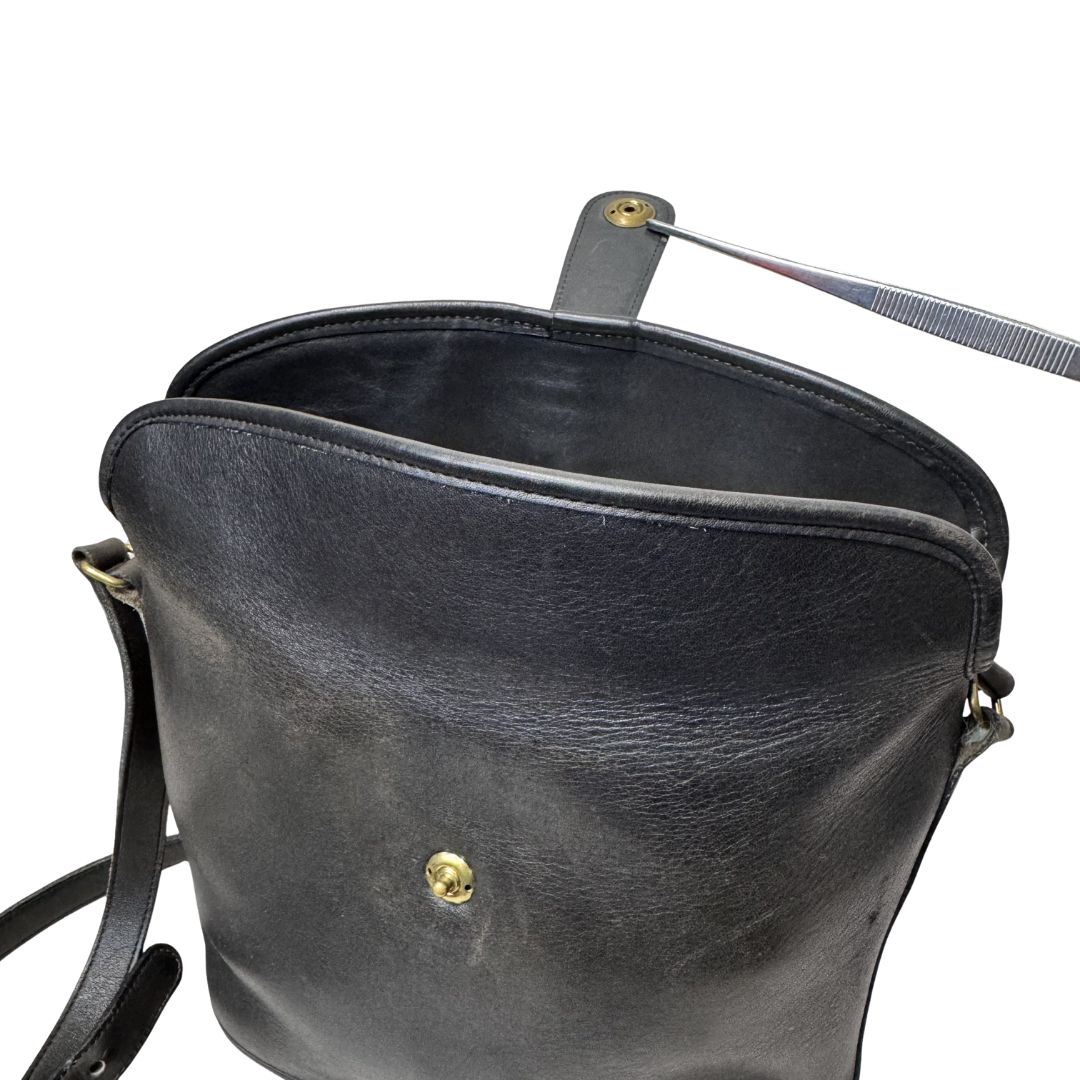 OLD COACH オールドコーチ ショルダーバッグ レザー ブラック 9829 COACH コーチ OLD COACH オールドコーチ ショルダーバッグ レザー