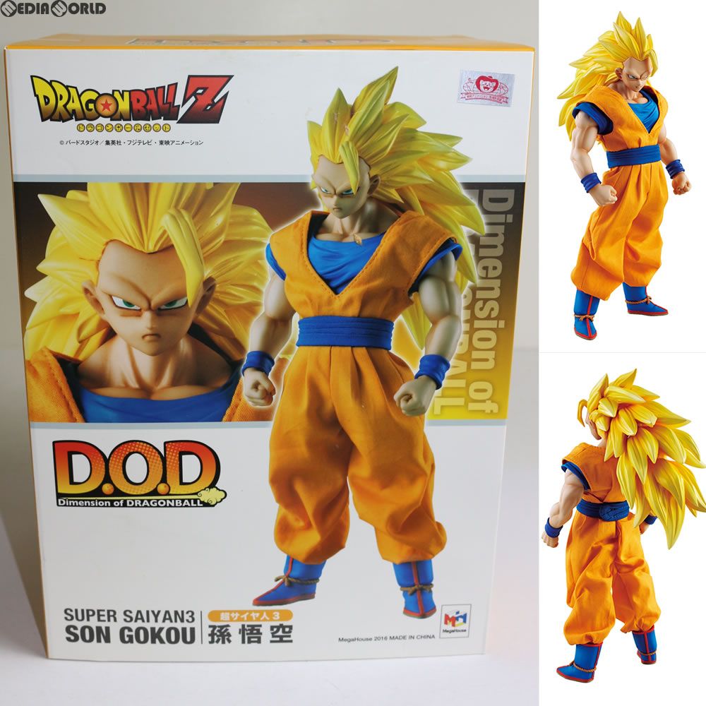 Dimension of DRAGONBALL(ディメンションオブドラゴンボール) 超サイヤ人3 孫悟空 完成品 ドラゴンボール フィギュア メガハウス
