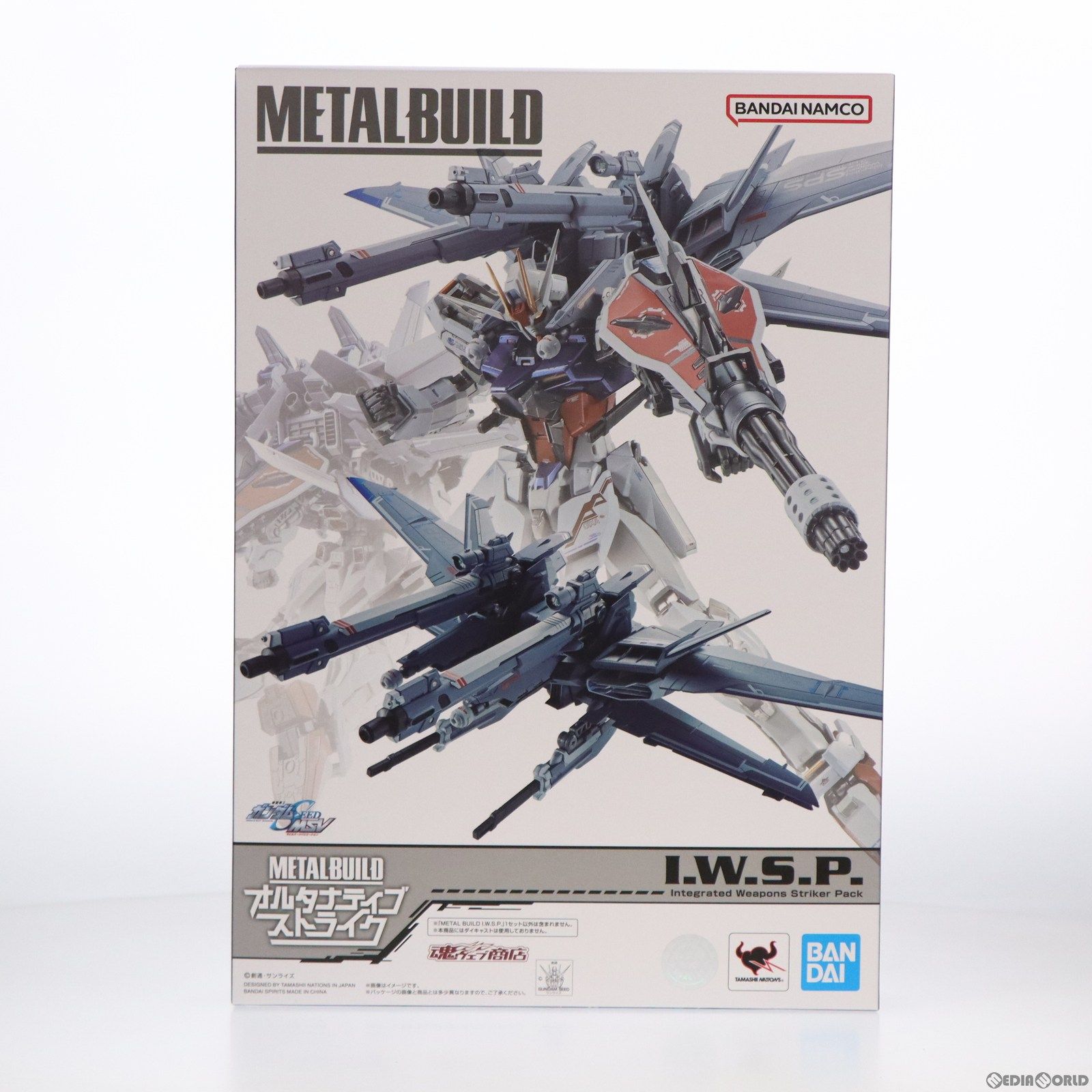 魂ウェブ商店限定 METAL BUILD I.W.S.P. 機動戦士ガンダムSEED(シード) MSV 完成品 可動フィギュア バンダイスピリッツ