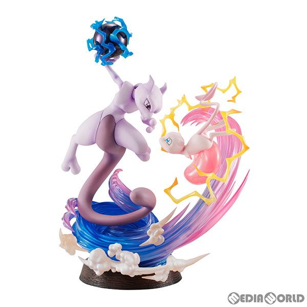 G.E.M.EXシリーズ ミュウ&ミュウツー ポケットモンスター 完成品 フィギュア メガハウス