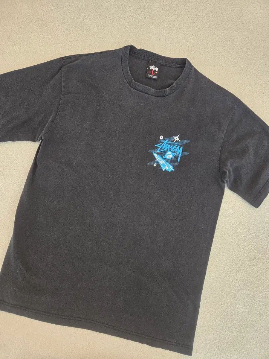 90年代 STUSSY ステューシー ブラック 半袖 Tシャツ