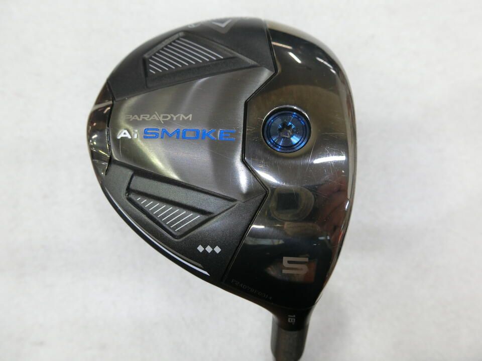 キャロウェイ　PARADYM Ai SMOKE ◆◆◆　18度　◆ﾘｼｬﾌﾄ◆TENSEIOrange 1K Series 70　TXフレックス　フェアウェイウッド　中古　ゴルフドゥ！札幌厚別店【最短即日発送】