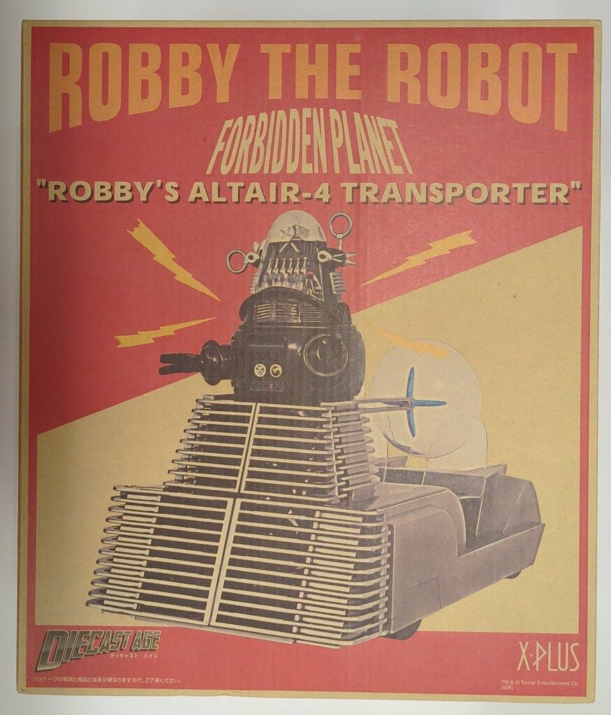 X-PLUS DIECAST AGE ロビー・ザ・ロボット (トランスポーター付)