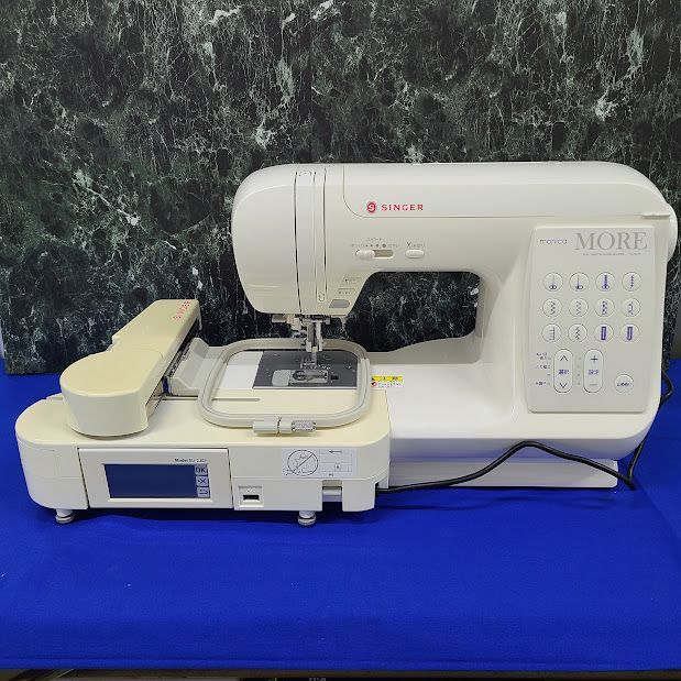 シンガー　SV75UTT + EU2JSP シュシュプラス　　コンピュータミシン + 刺しゅう機