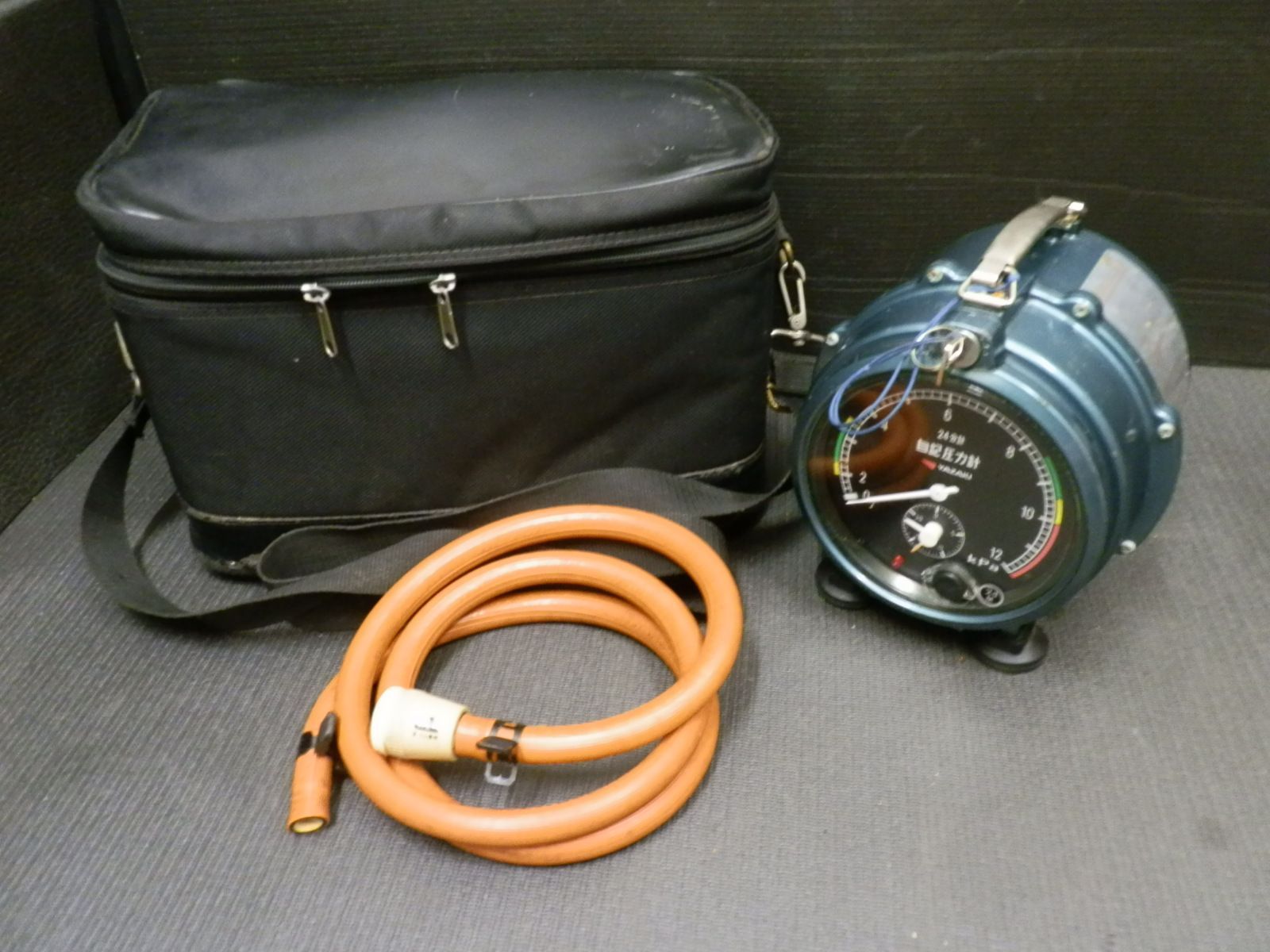 ジャンク品 矢崎計器 自記圧力計 ER12-24M