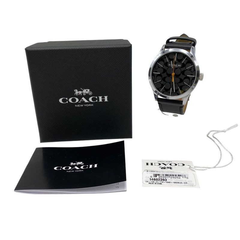 【中古品】 COACH コーチ 118.2.112.1640 BAXTER ANALOG QUARTZ バクスター アナログ クオーツ 腕時計 時計 【197-260609-cs-10-izu】