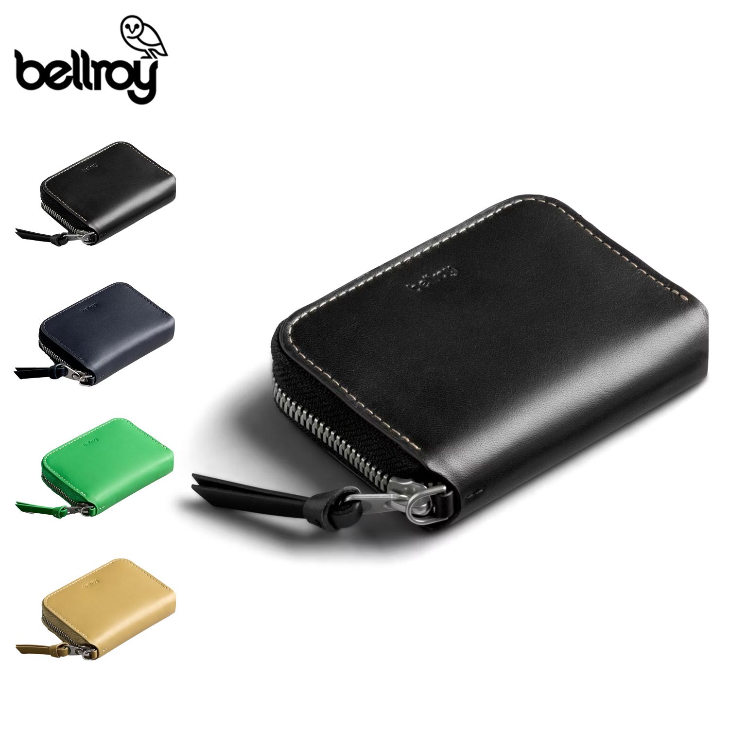 ベルロイ Bellroy 財布 二つ折り ミニ財布 メンズ レディース コンパクト ラウンドファスナー 小銭入れ付き FOLIO PICCOLO