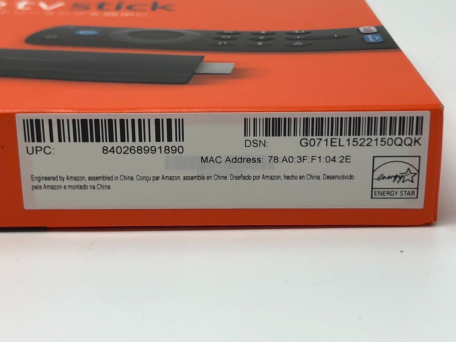 ◇未開封 Amazon Fire TV Stick 第3世代 保管品◇21618☆ - メルカリ