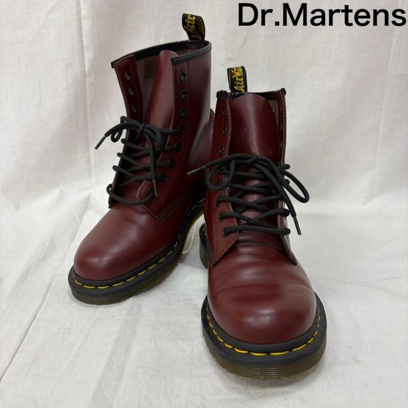 ドクターマーチン 1460 8ホールブーツ レザーブーツ レースアップブーツ burgundy UK5/24cm レディース 24.0cm ISItems【USED】【古着】【中古】50160741