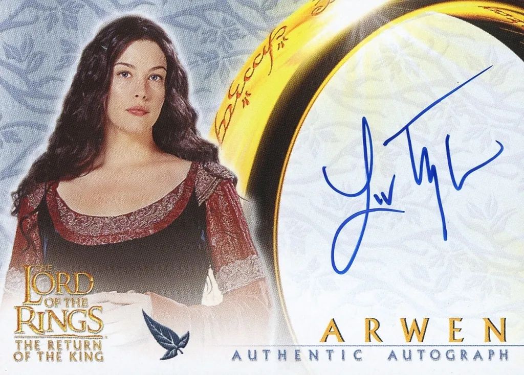 【中古】海外映画・ドラマ [Insert]：Arwen(Liv Tyler直筆サイン入り) 48,000円