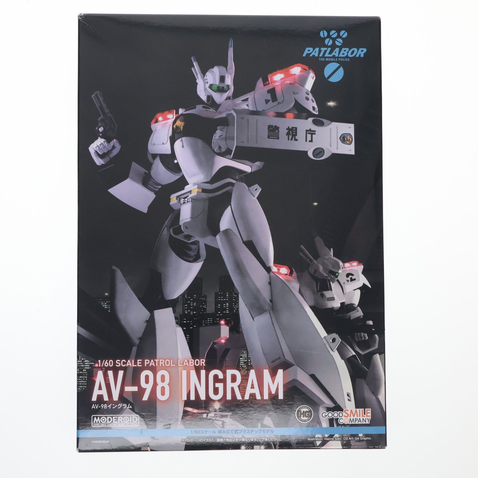 MODEROID(モデロイド) 1/60 AV-98イングラム 機動警察パトレイバー プラモデル(119314) グッドスマイルカンパニー