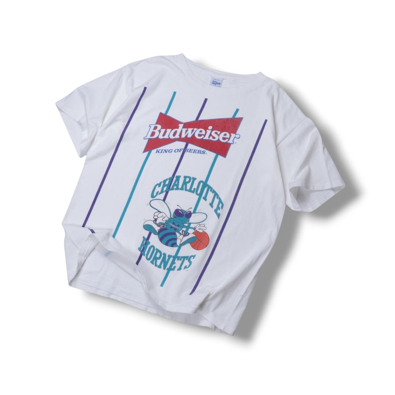 90s Budweiser Charlotte Hornets T-Shirt 815