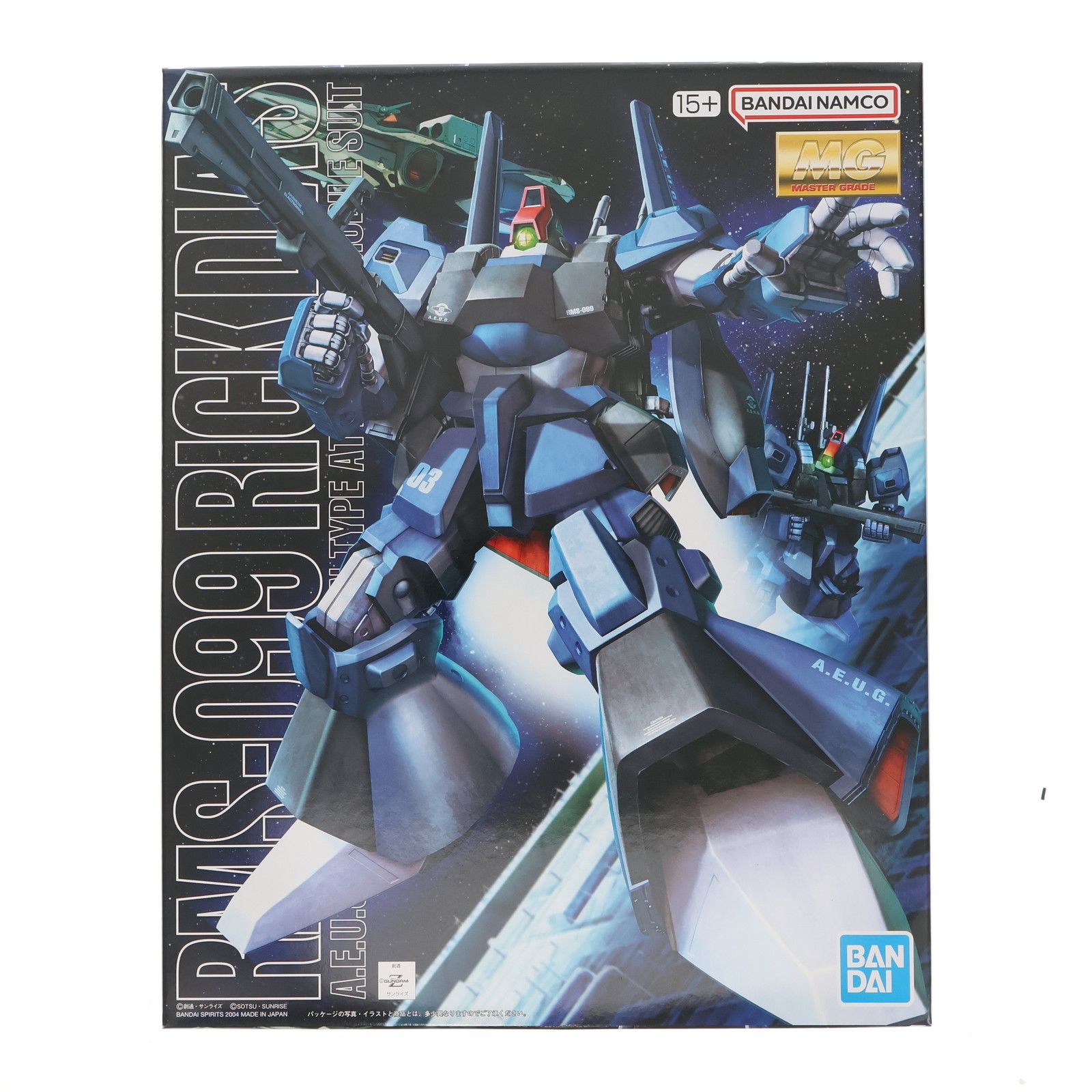 MG 1/100 RMS-099 リック・ディアス(黒) 機動戦士Zガンダム プラモデル(5064126) バンダイスピリッツ