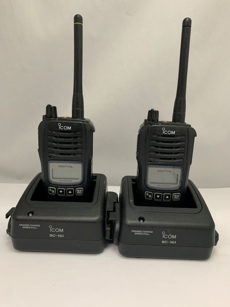 アイコム　デジタル簡易無線　登録局　D60 5W 2台セット □中古□送料無料□2台セット□アイコム D60 デジタル簡易無線機5W