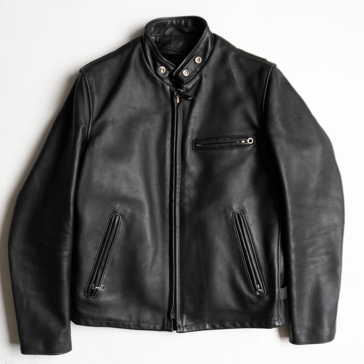 【美品】SCHOTT【641/シングルライダースジャケット】38 ボアライナー付き レザー アメリカ製 ショット 26060316 43,615円