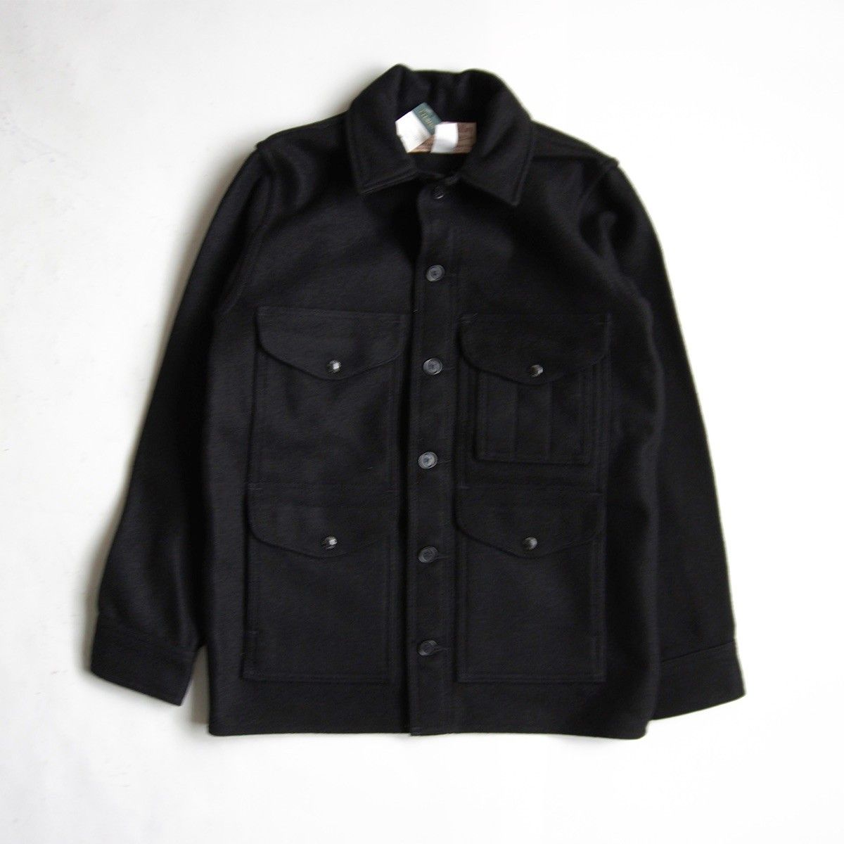 【タグ付き未使用品】FILSON【マッキーノクルーザージャケット】36 ブラック USA製 フィルソン 26060034