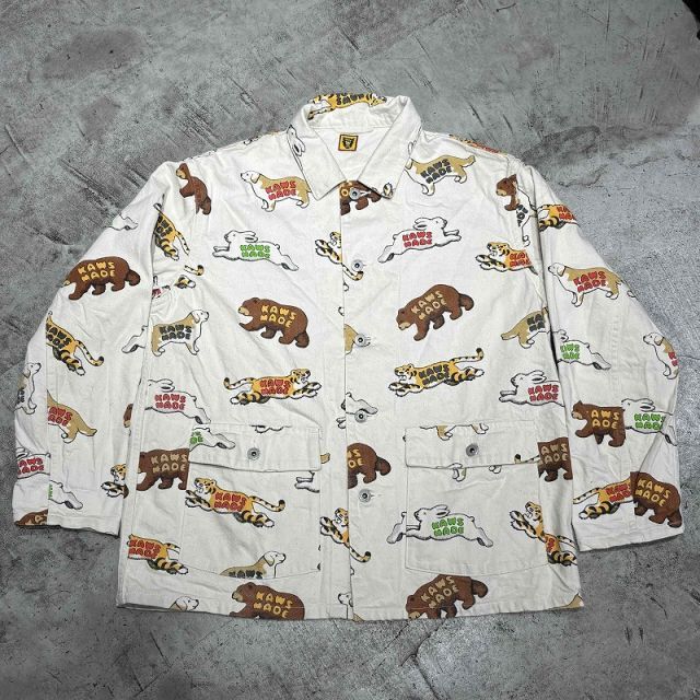 HUMAN MADE 23aw KAWS ANIMAL PATTERNED COVERALL JACKET Lサイズ XX26JK003 ヒューマンメイド カウズ ジャケット 心斎橋店 19,536円