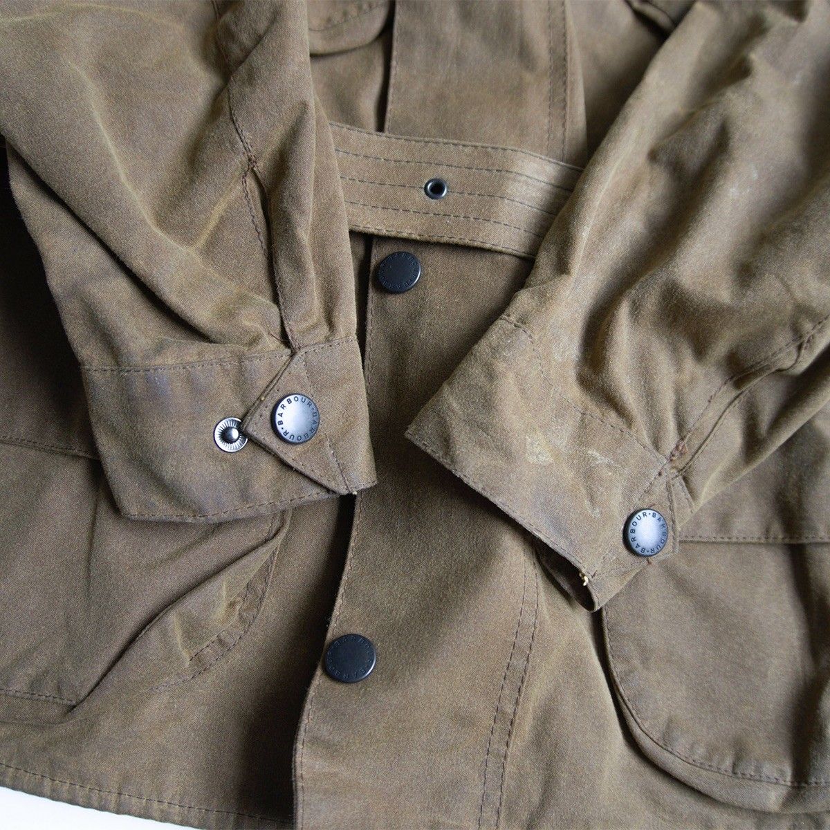 雰囲気抜群】 BARBOUR 【International Jacket】38 インターナショナル 