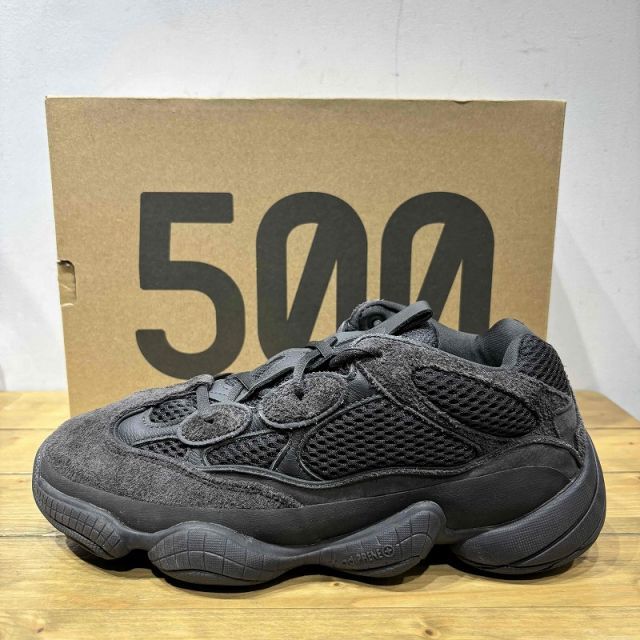ADIDAS 2024 YEEZY 500 UTILITY BLACK 27.0cm F36640 アディダス イージー500 心斎橋店