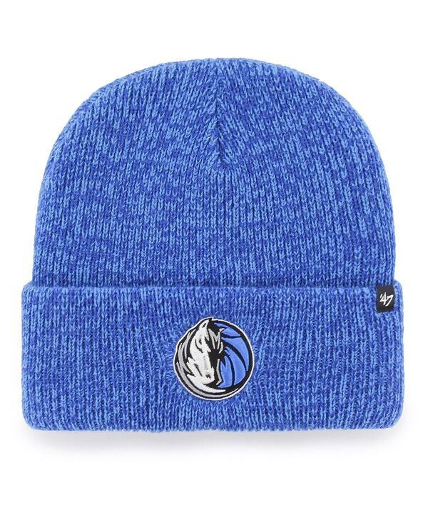 47 ブランド メンズ アクセサリー 帽子 ニット 47 Brand Mens 47 Blue Dallas Mavericks Brain Freeze Cuffed Knit Hat Blue ブルー