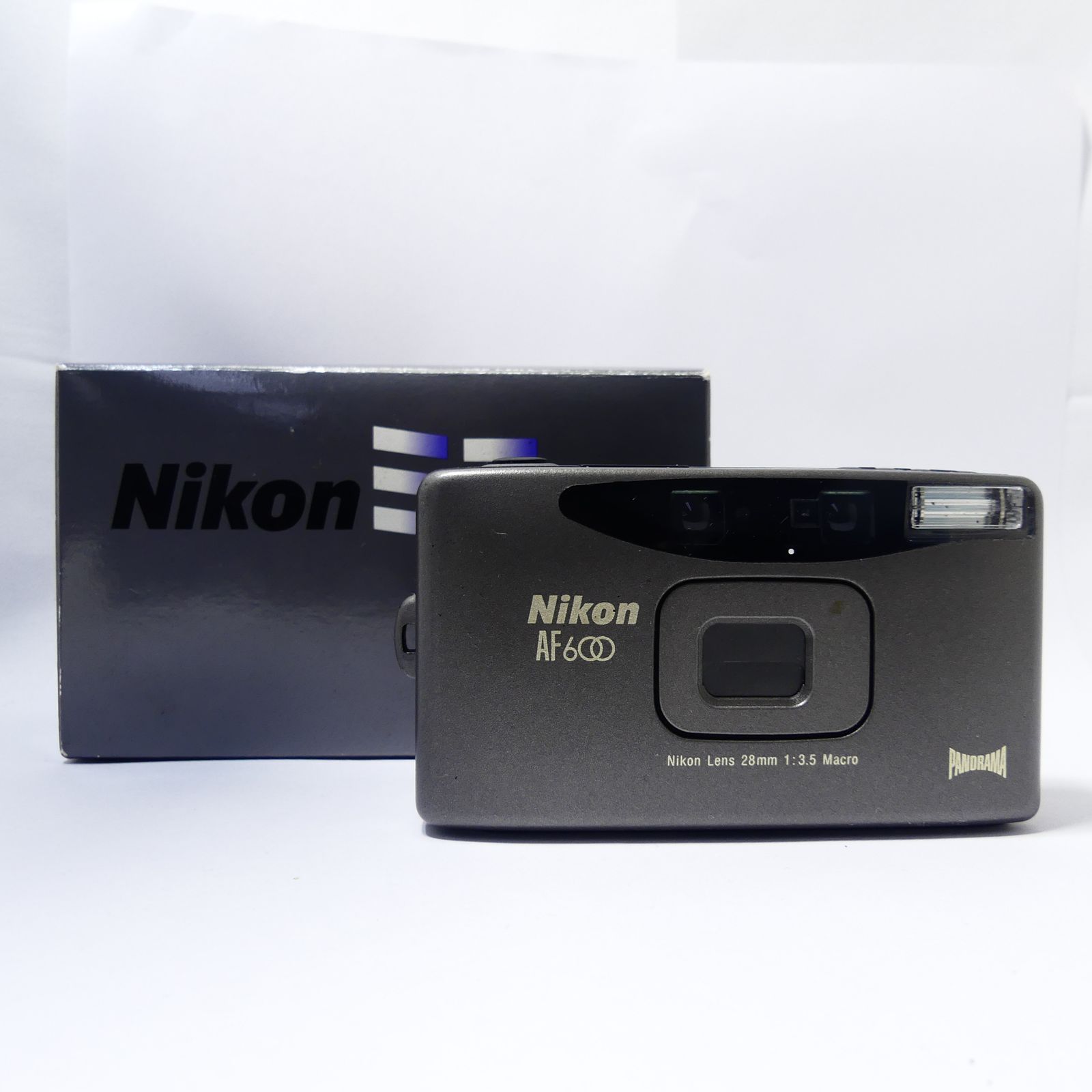 Nikon AF600 コンパクトフィルムカメラ 簡易動作確認済み 美品動作確認
