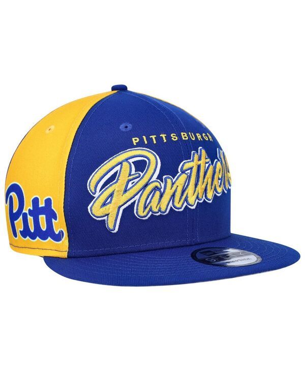 ニューエラ メンズ アクセサリー 帽子 New Era Mens Royal Pitt Panthers Outright 9FIFTY Snapback Hat Royal